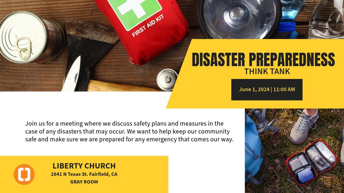 Disaster Preparedness Think Tank 
