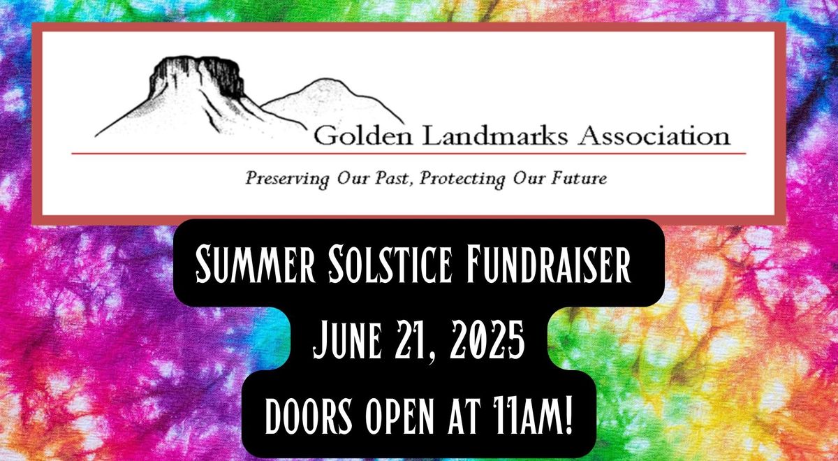 GCB\u2019s summer solstice Fundraiser for Golden Landmarks Association