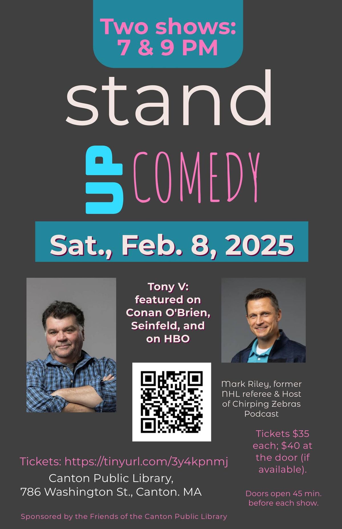 Comedy Night at Canton Public Library 