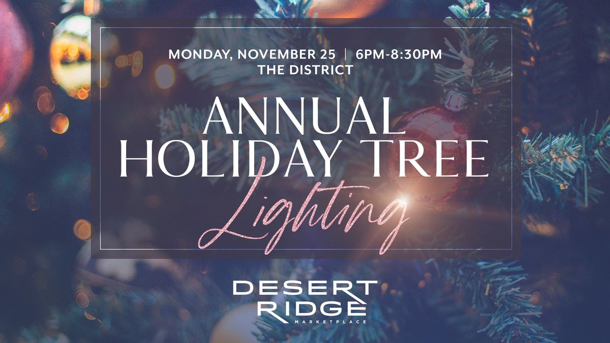 Annual Holiday Tree Lighting