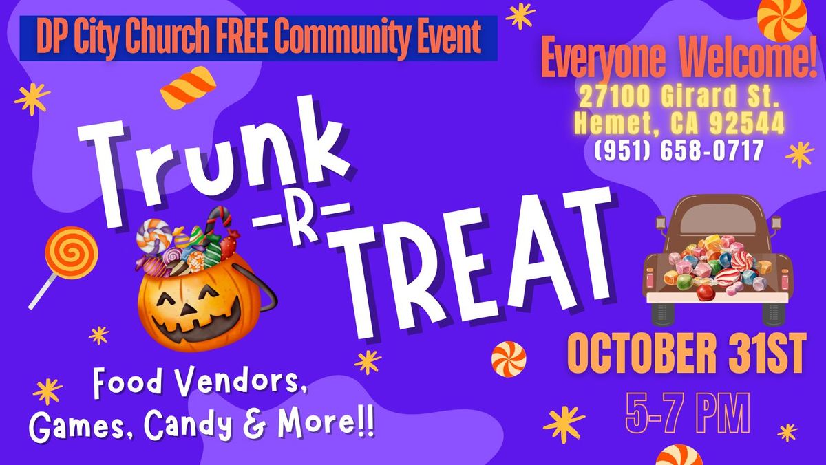 12th Annual Trunk R Treat Event