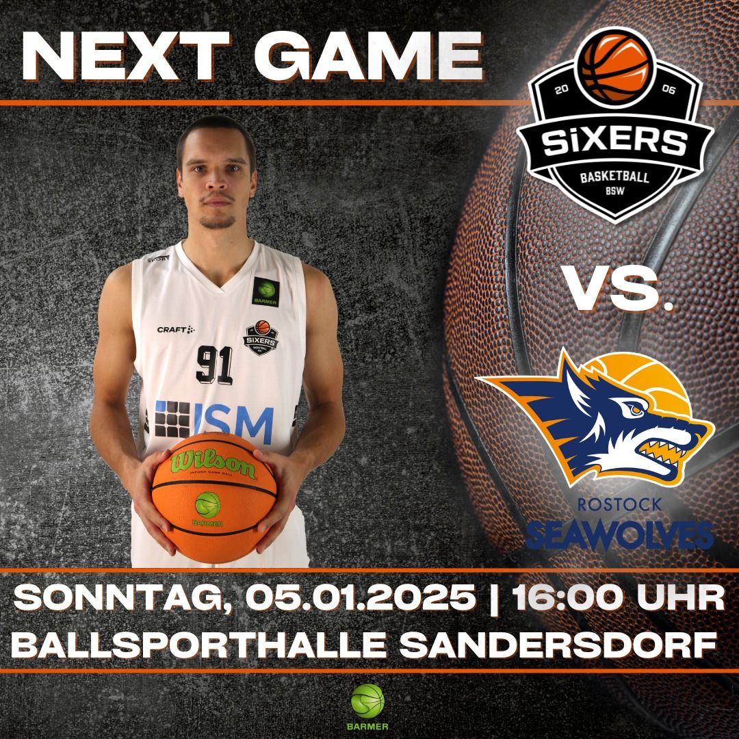 BSW Sixers vs. Rostock Seawolves