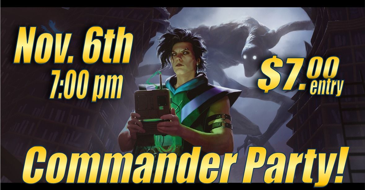 MTG Duskmourn Commander Party