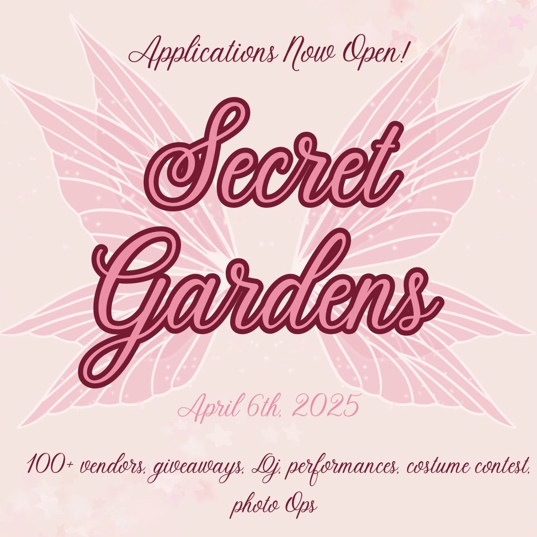 Secret Gardens Popup Shop