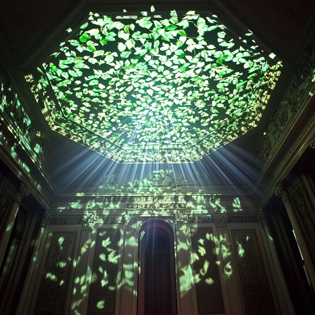 Rapturous Delight - an immersive sound and light projection