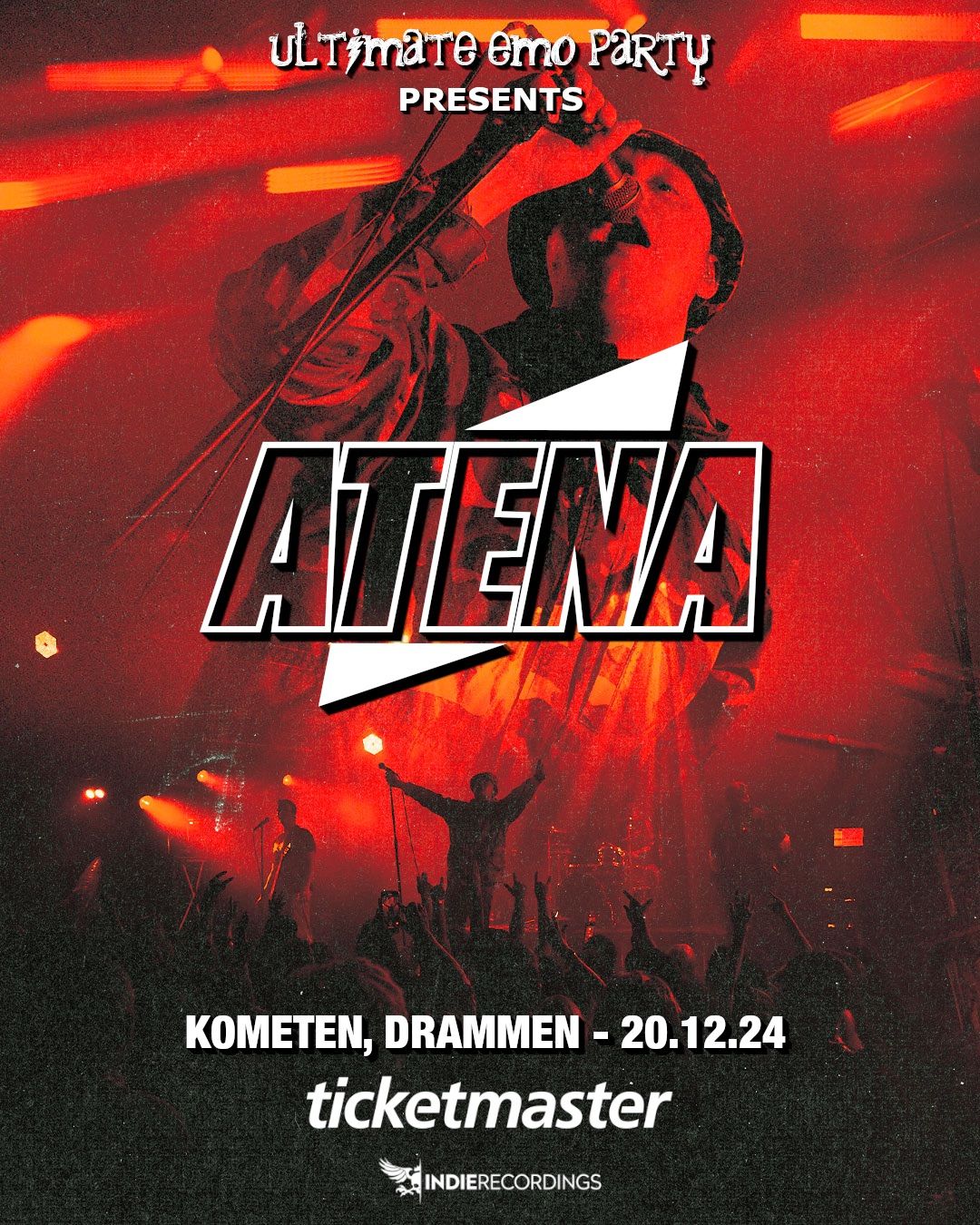 ATENA - Drammen (presentert av Ultimate Emo Party) \/ 20.12 Kometen