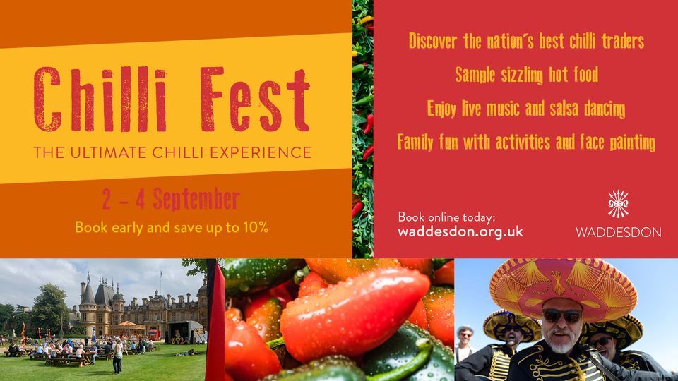 Chilli Fest 2022, Waddesdon Manor, Aylesbury, 2 September to 4 September