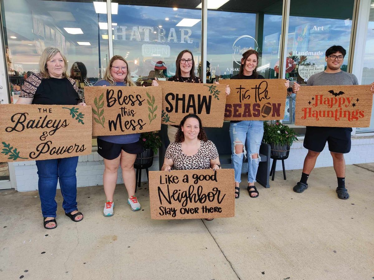 Doormat Painting Class