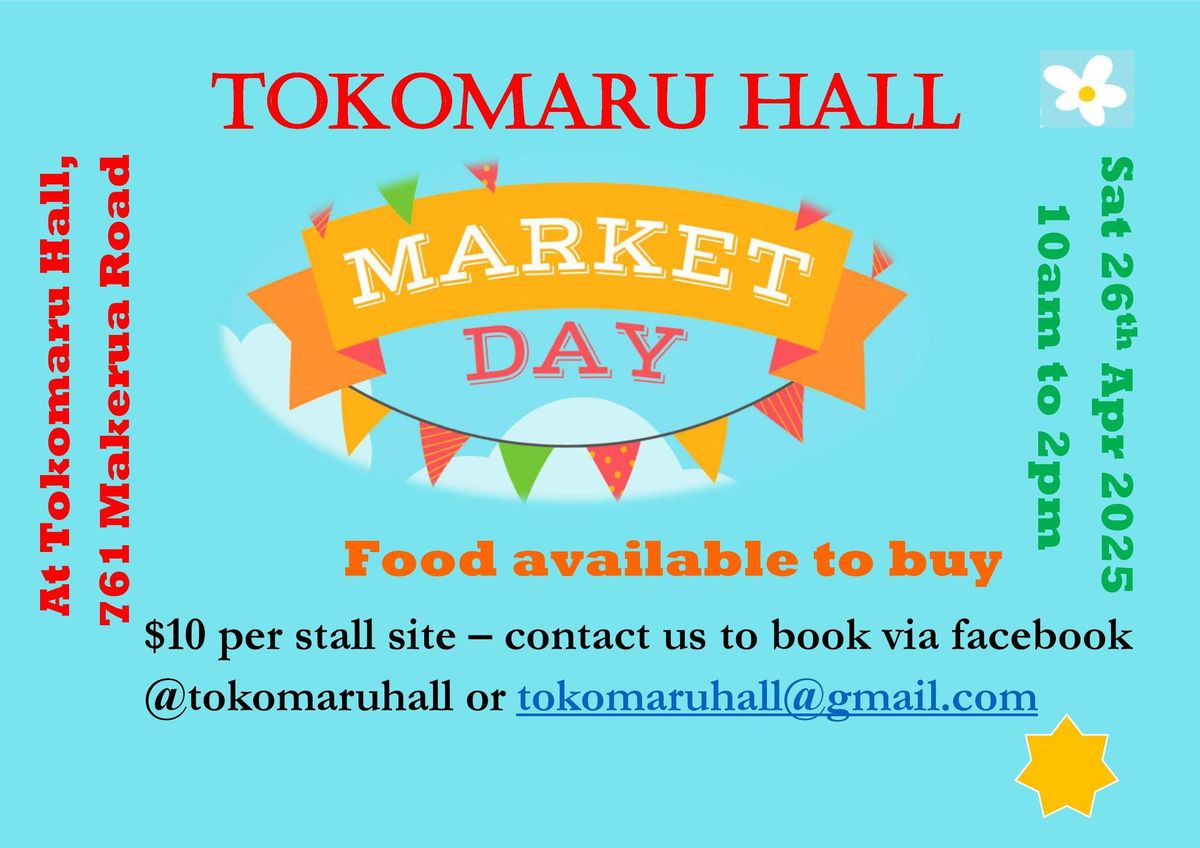 Tokomaru Hall Market Day 