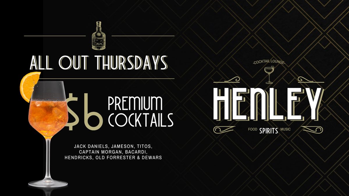 All Out Thursdays - The Henley