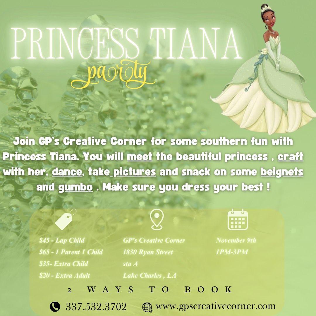 Princess Tiana Party