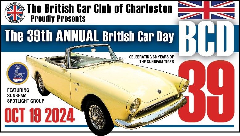 British Car Club of Charleston's 39 Annual British Car Day