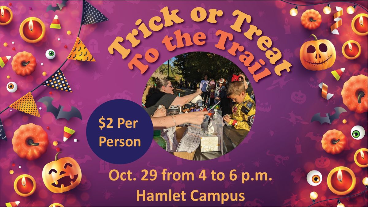 Trick or Treat to the Trail 