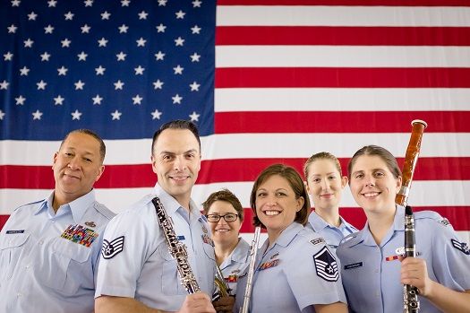 US Air Force Freedom Winds Woodwind Quintet