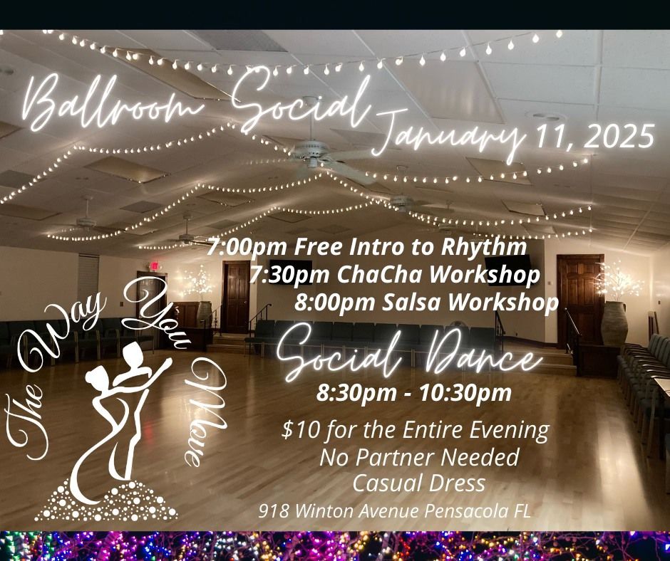 January Ballroom Social Dance