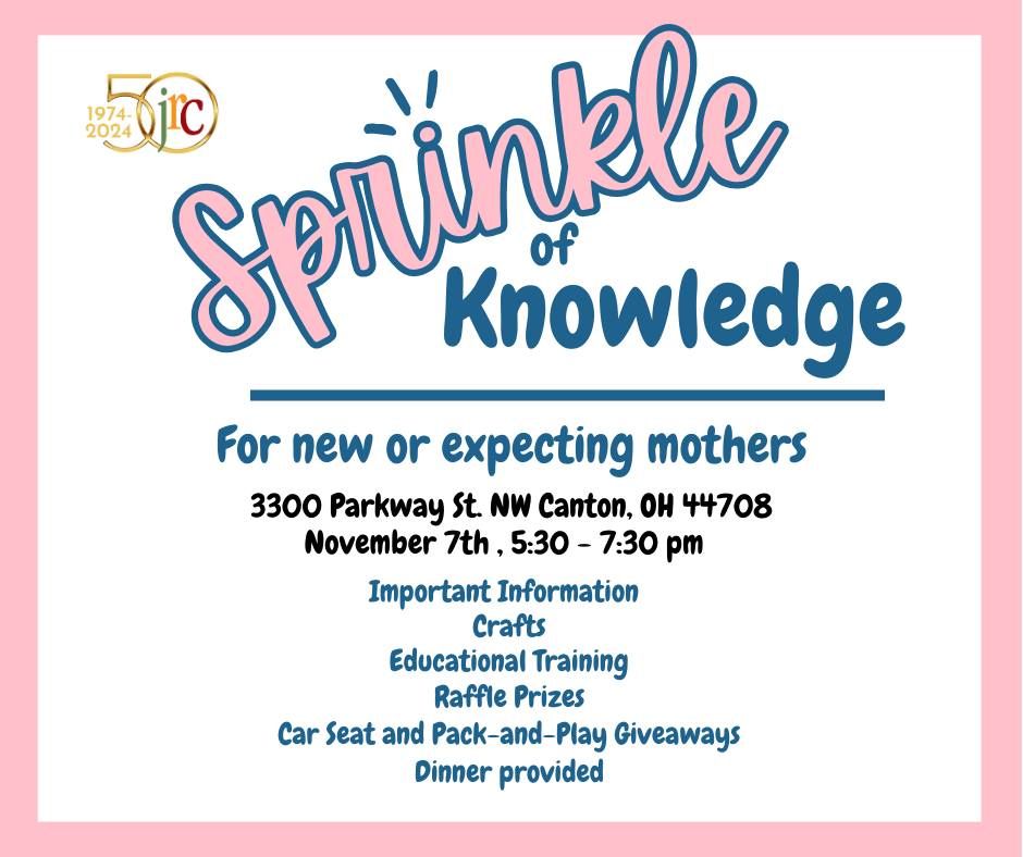 Sprinkle of Knowledge: For New or Expecting Mothers