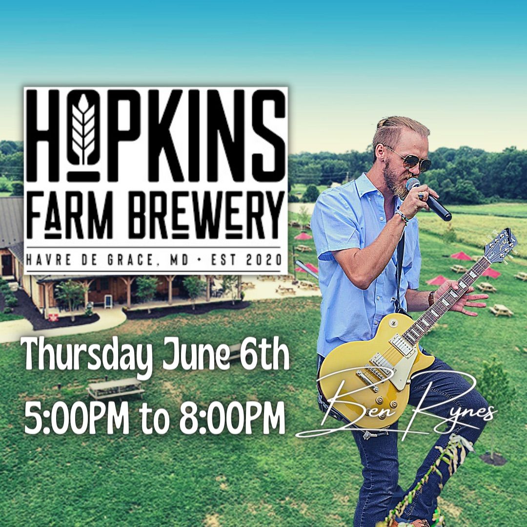 Ben Rynes SOLO Acoustic at Hopkins Farm Brewery