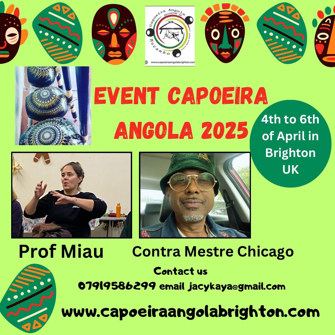 Event Pe nagua Pe dentro Pe Fora Capoeira Angola