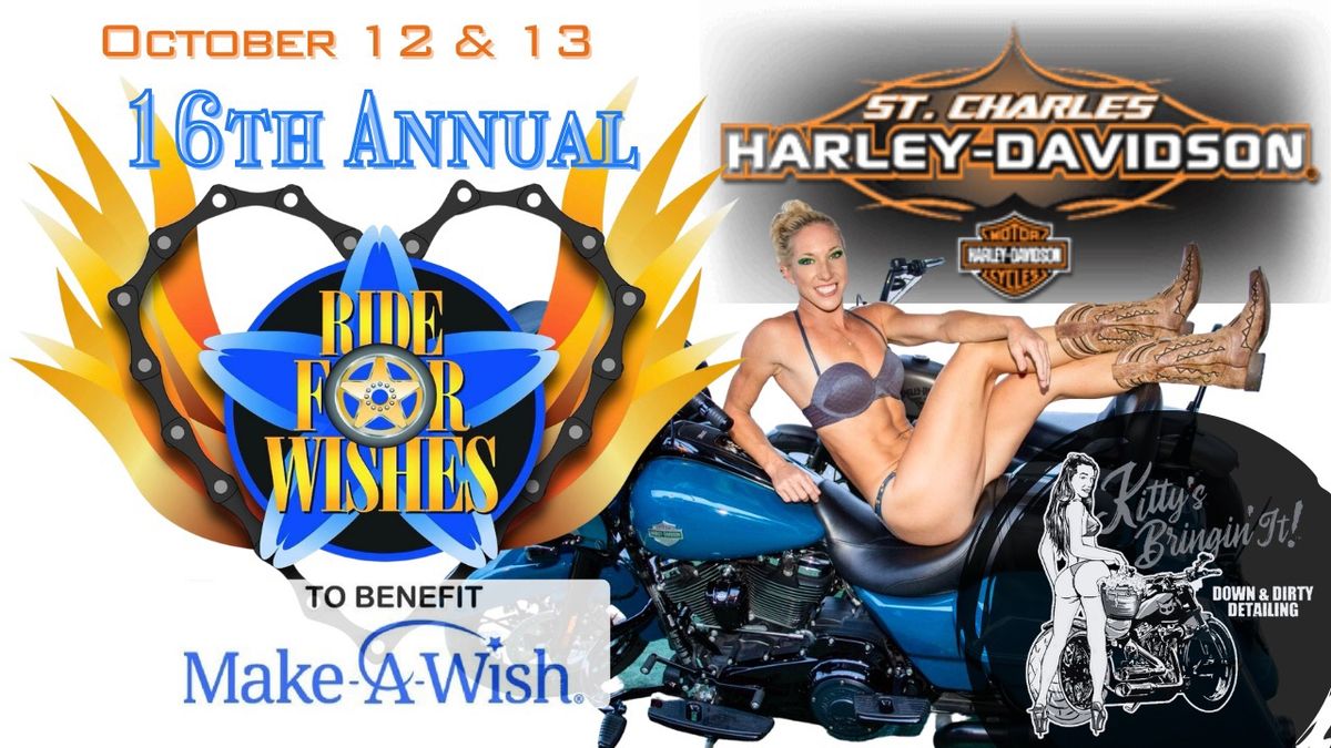 16th Annual Ride for Wishes & Bike Detailing