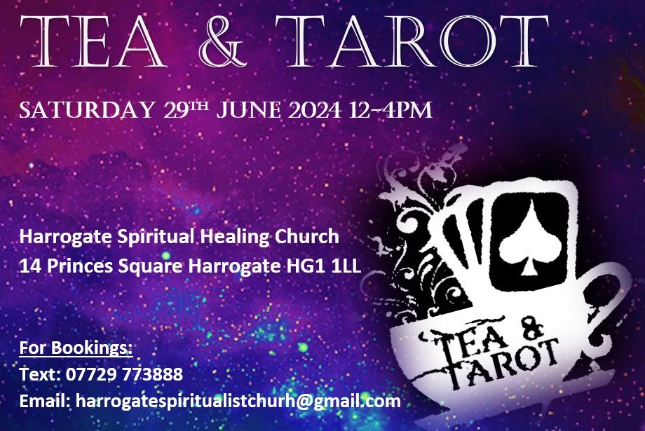 Special Event: TEA & TAROT readings