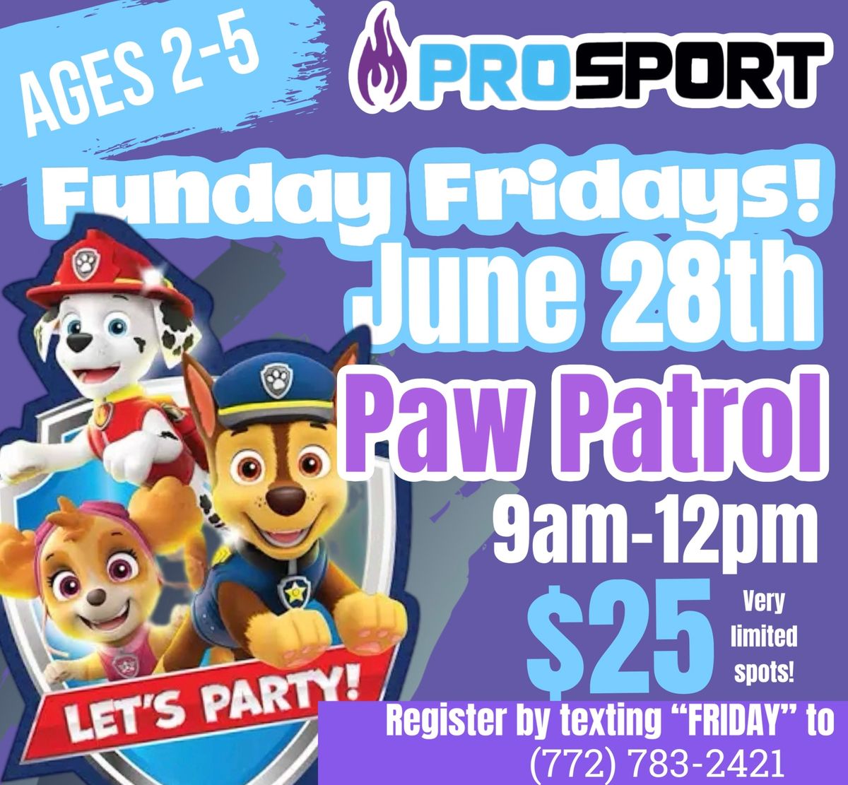 Preschool FUNday Friday - Paw Patrol