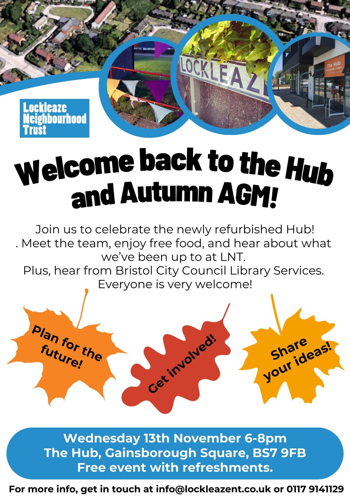 Welcome back to the Hub + AGM!