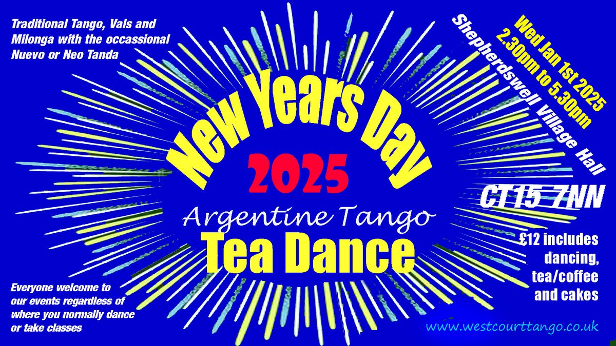 Argentine Tango New Years Day Tea Dance