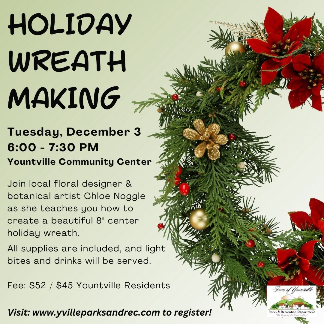 Holiday Wreath Making