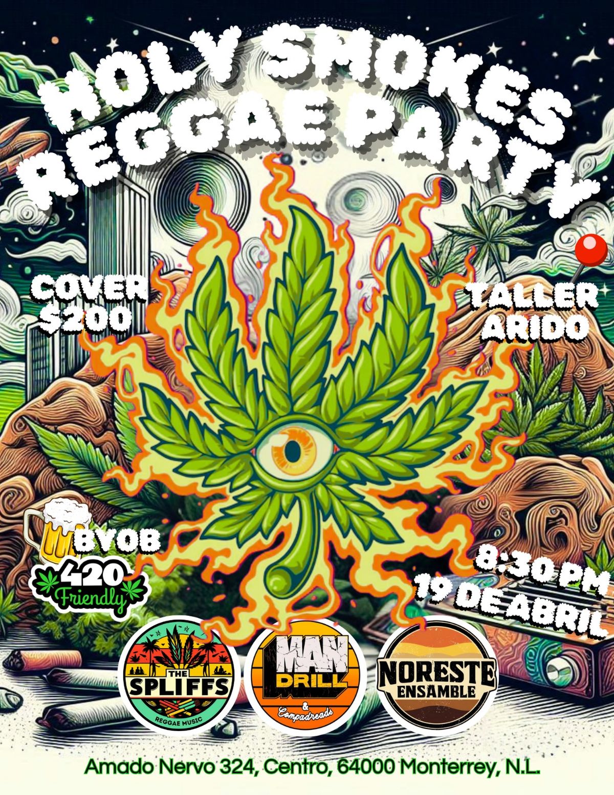 HOLY SMOKES REGGAE PARTY!