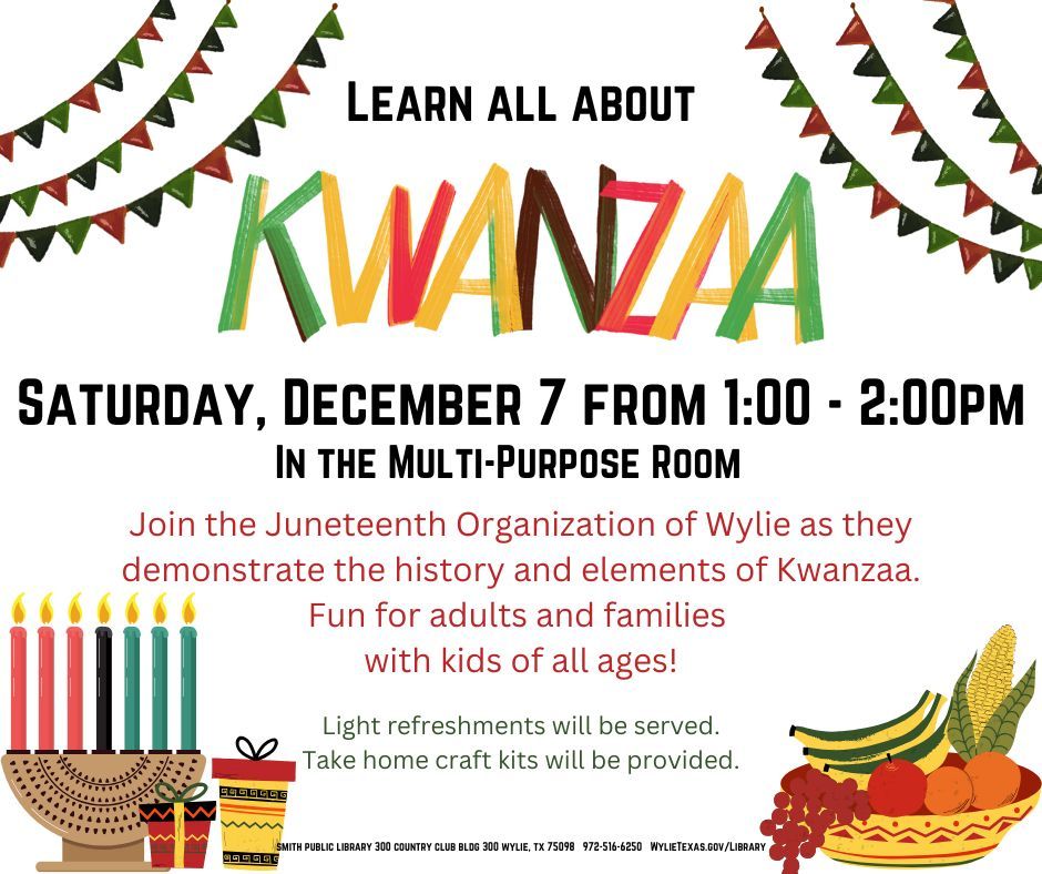 Learn All About Kwanzaa