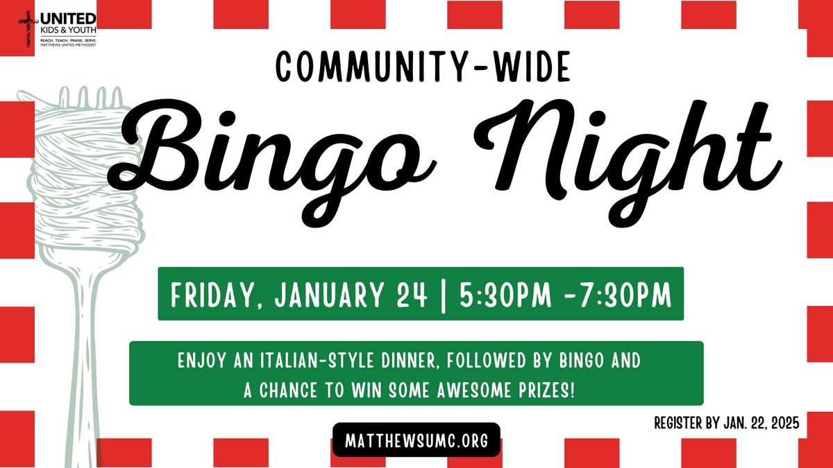 Community Bingo Night