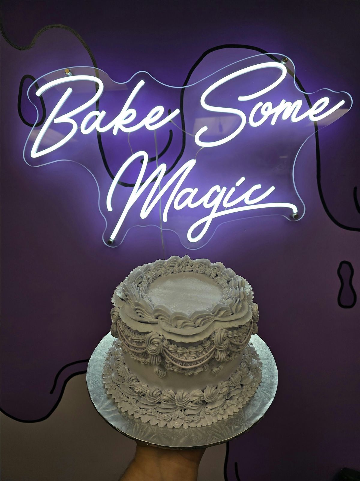 Vintage Cake Decorating Class