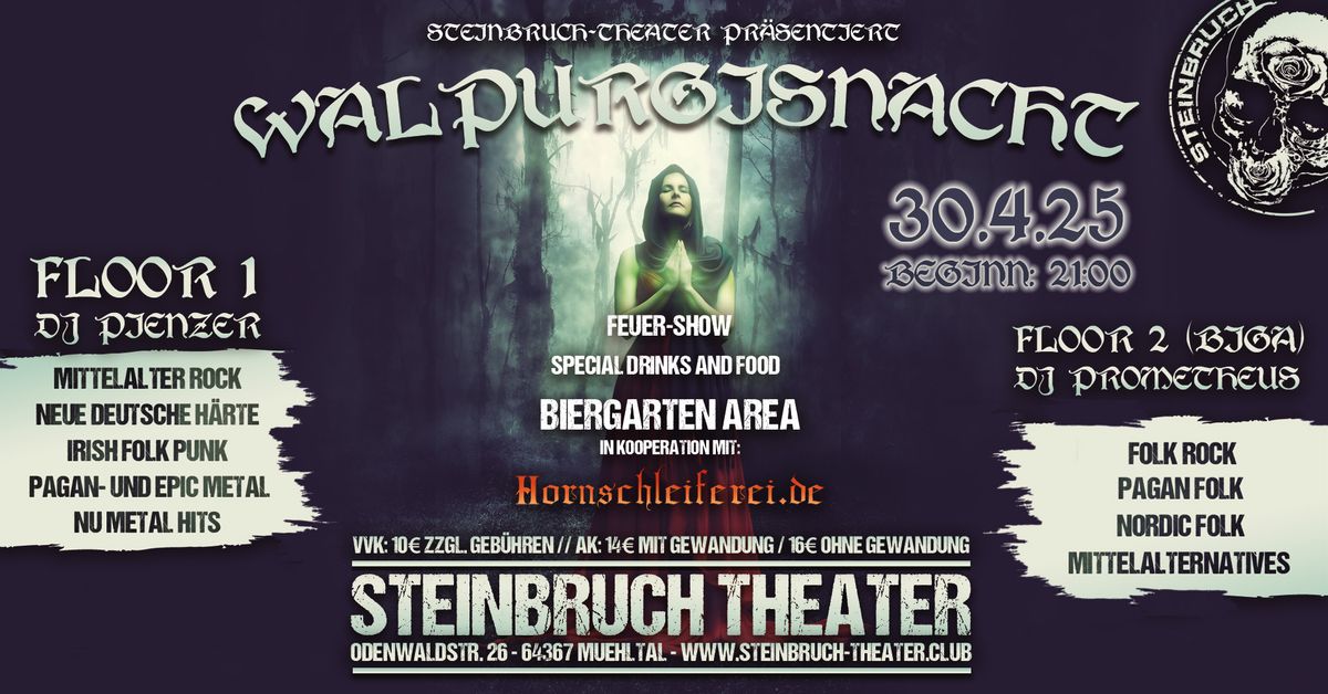 Walpurgisnacht - Disco (2 Floors), Hornschleiferei & Feuer-Show