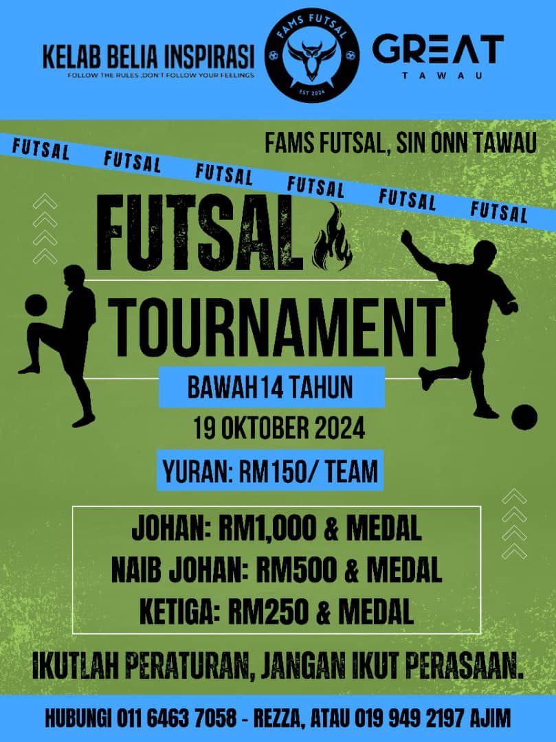 INSPIRASI X GREAT Futsal Tournament