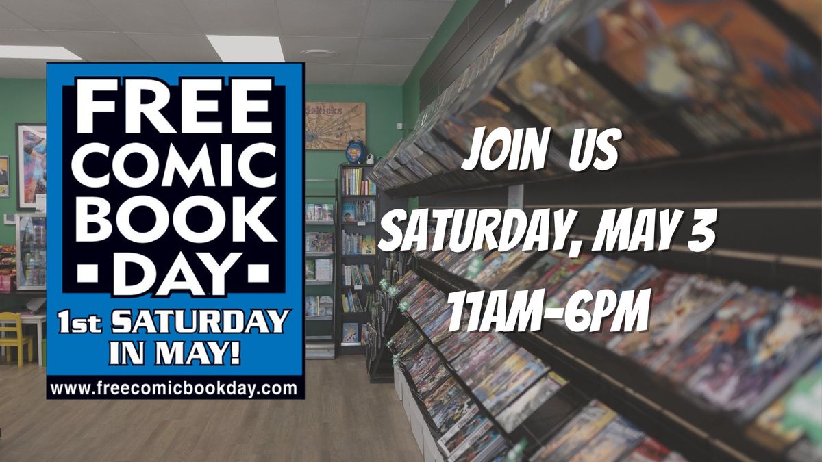 Free Comic Book Day at Crooked Dog Comics