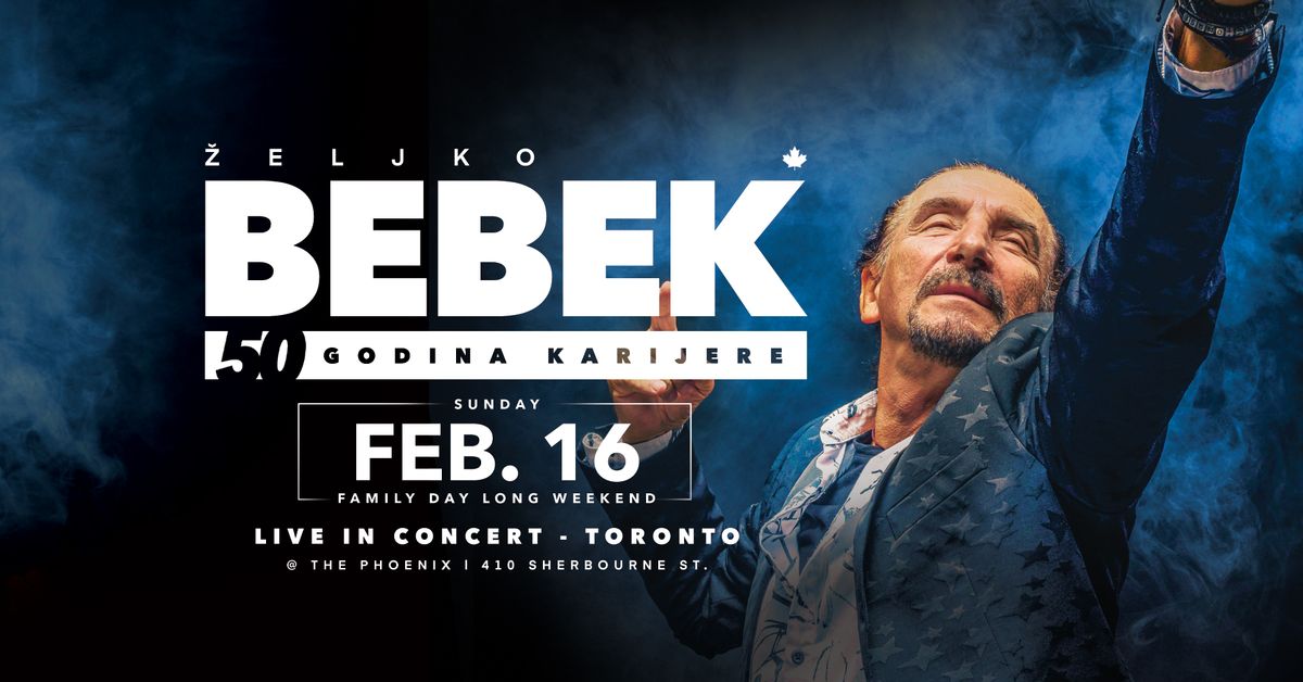 \u017deljko BEBEK & Band - live in TORONTO 