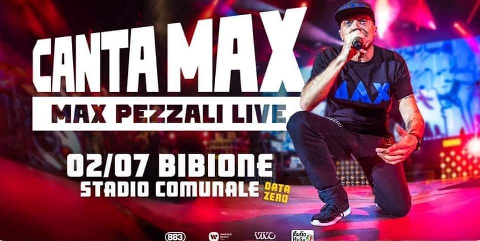 Max Pezzali @Live Stadio Comunale Bibione • DATA ZERO •, Stadio ...