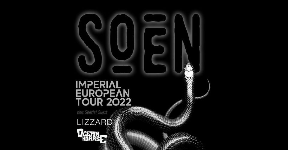SOEN: Imperial European Tour 2022 - Budapest