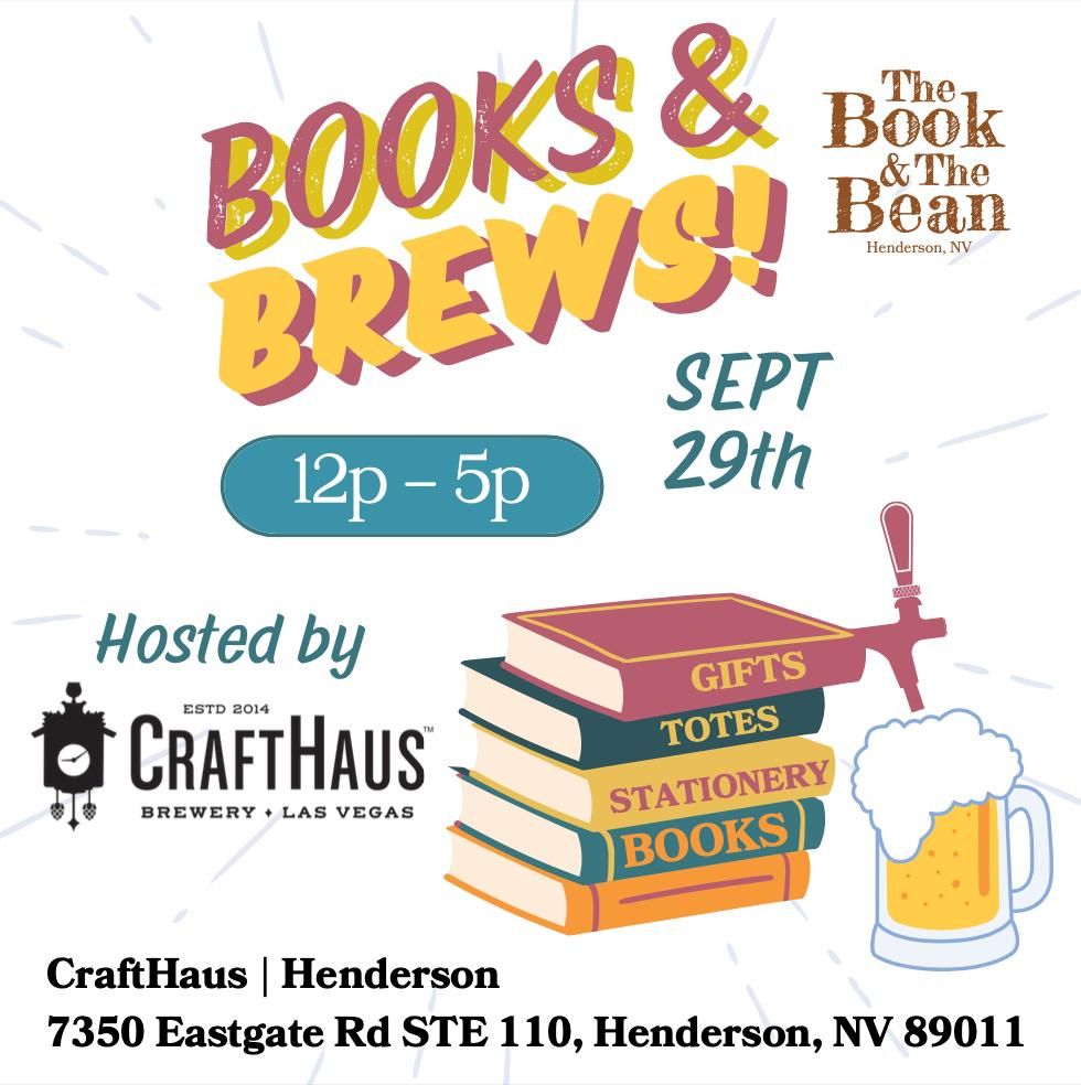 Books & Brews at Crafthaus!