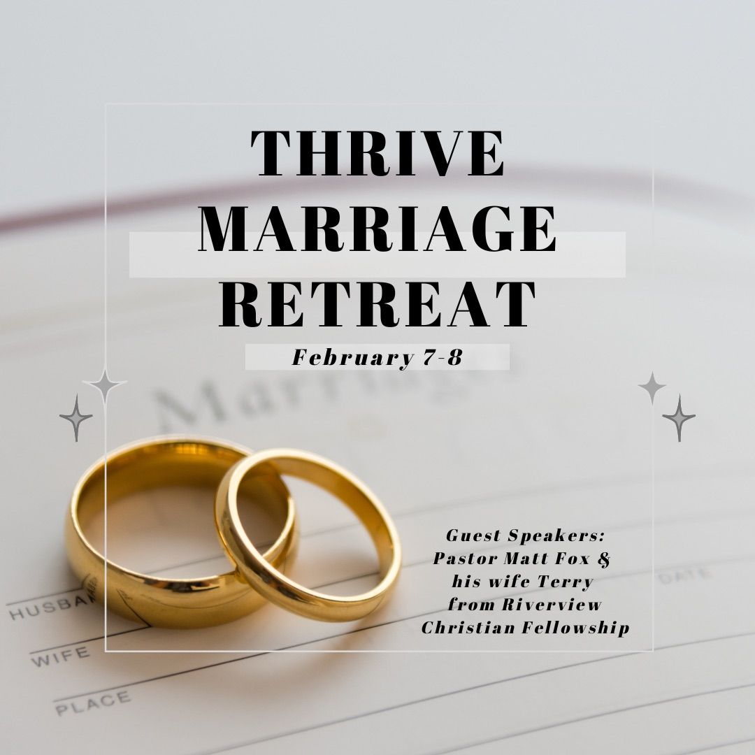 2025 Thrive Marriage Retreat