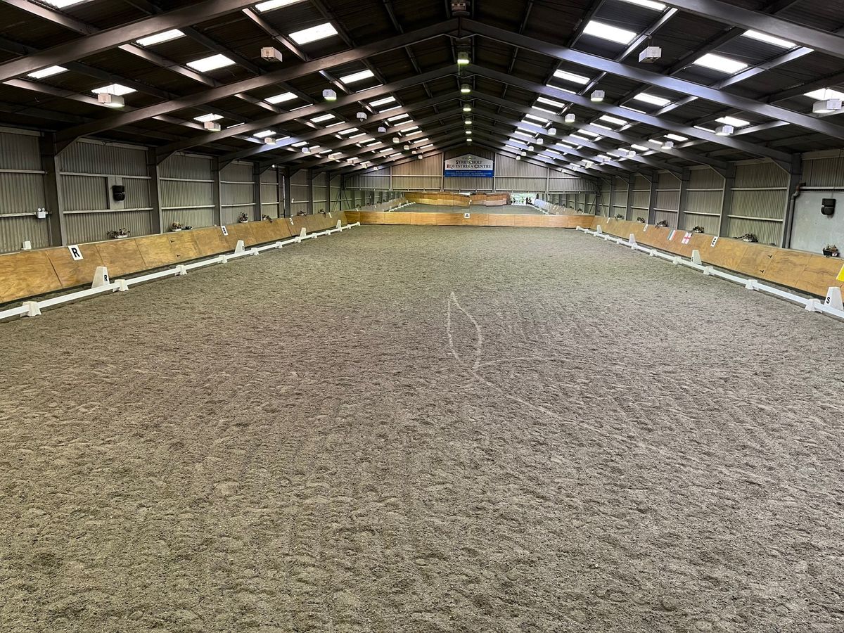 Indoor Flatwork Training with Becci Hadley at Strecholt, 10th Dec