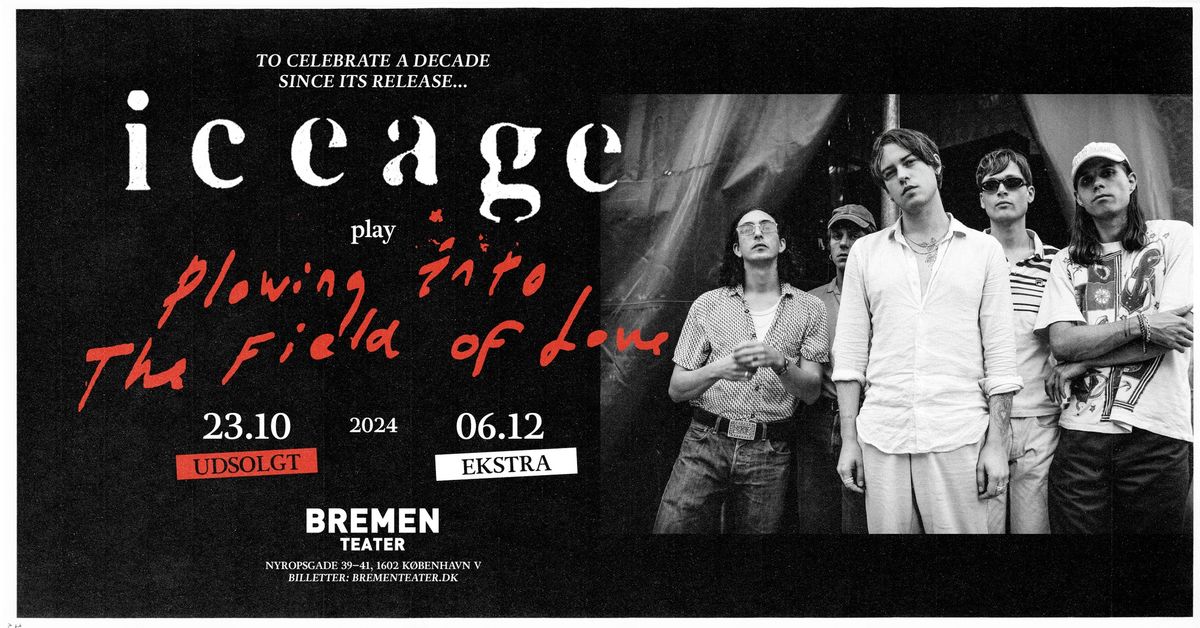 Iceage | Bremen Teater, K\u00f8benhavn