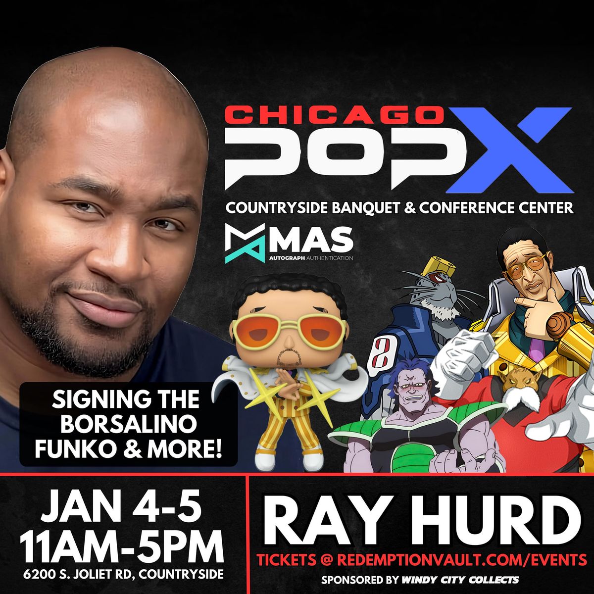 Ray Hurd (Admiral Kizaru) Signing Event @ POPX Chicago