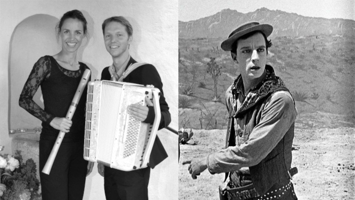 Stummfilmmatinee: Buster Keaton: GO WEST | Musik:  Daniel Stratznig & Annemarie Podesser