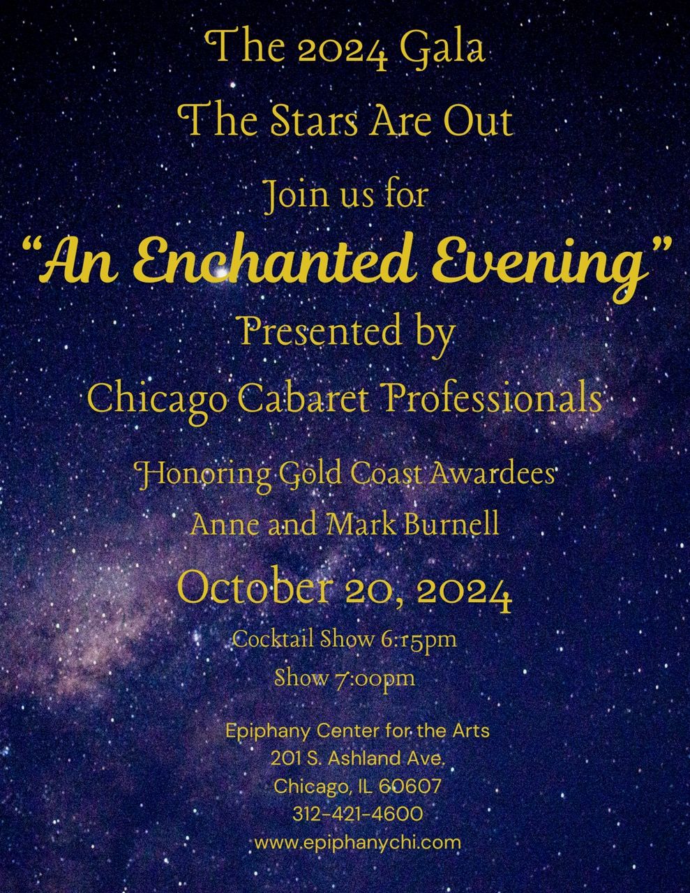 Chicago Cabaret Professionals "An Enchanted Evening"