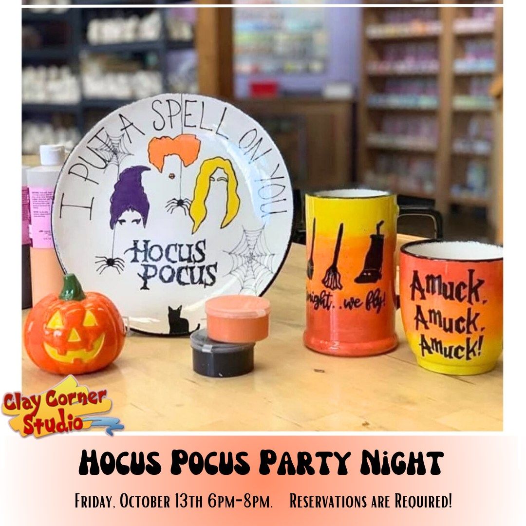 Hocus Pocus Party Night