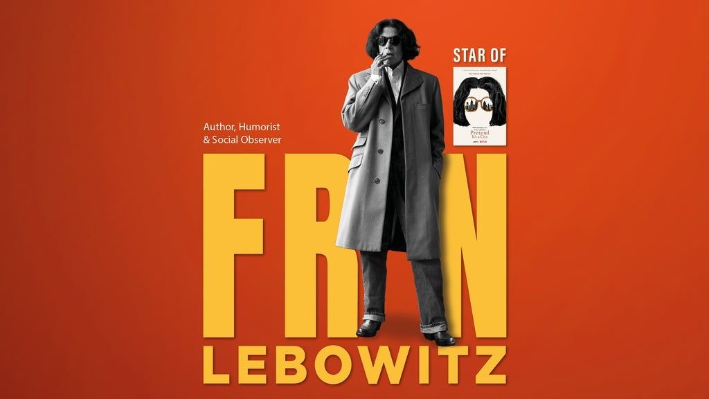 An Evening with Fran Lebowitz