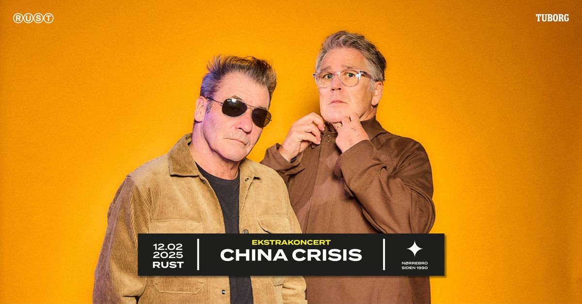 China Crisis (UK) - 'Y Stop Now? Tour 2025' \/\/ RUST [EKSTRAKONCERT]