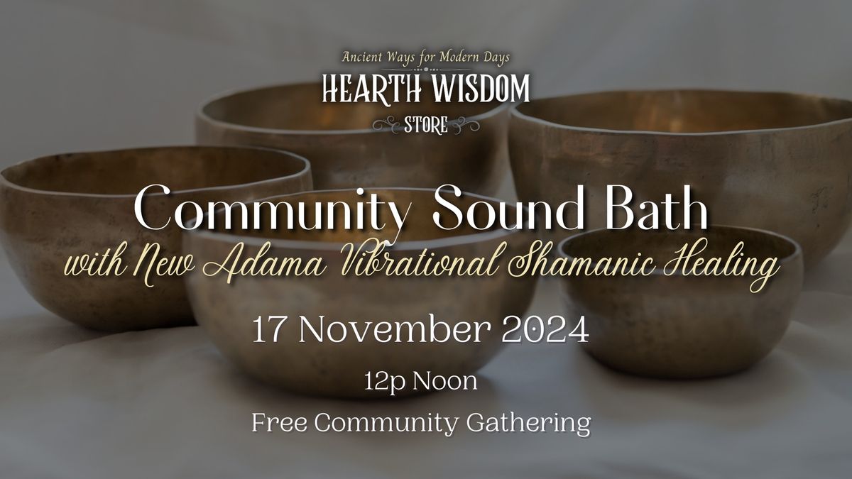 Free Community Sound Bath