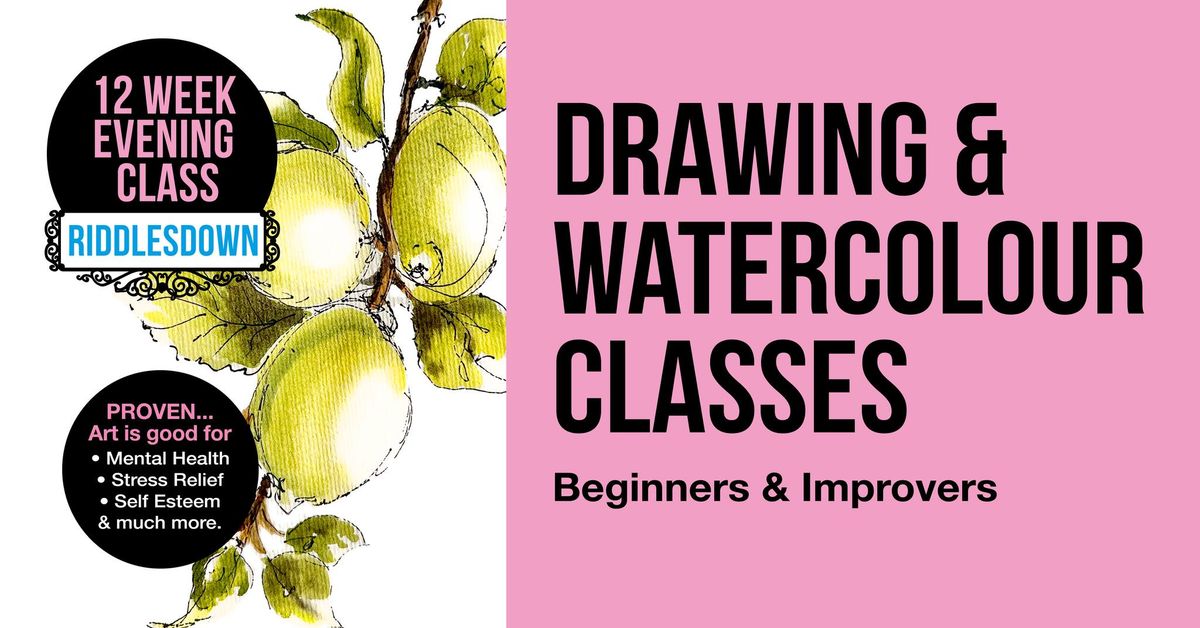 Drawing & Painting Classes 12 Weeks at Elmers End Starting Tuesday 4th March